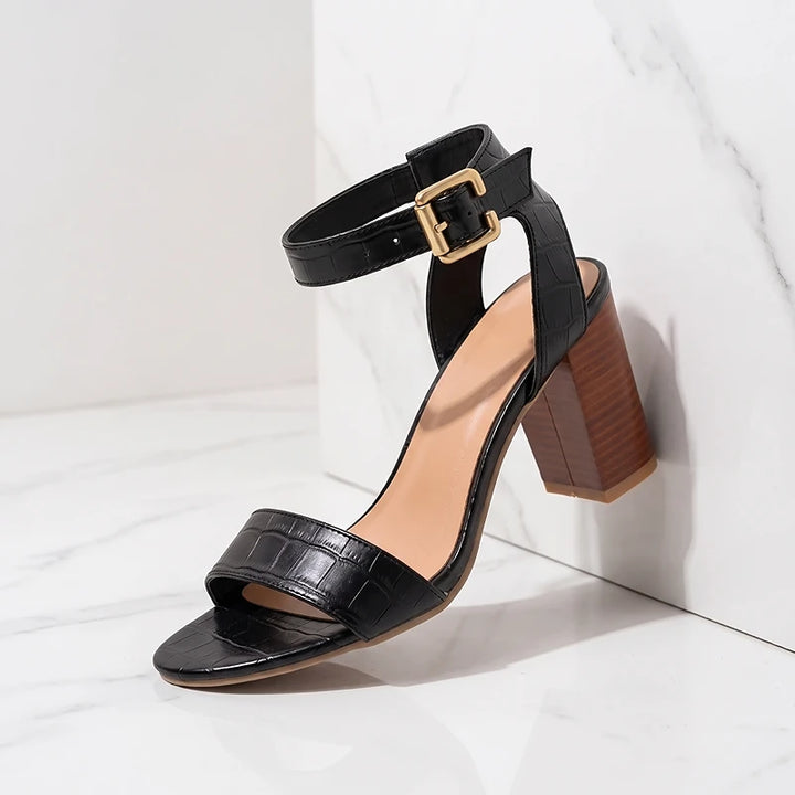 Perrine Leather Sandals