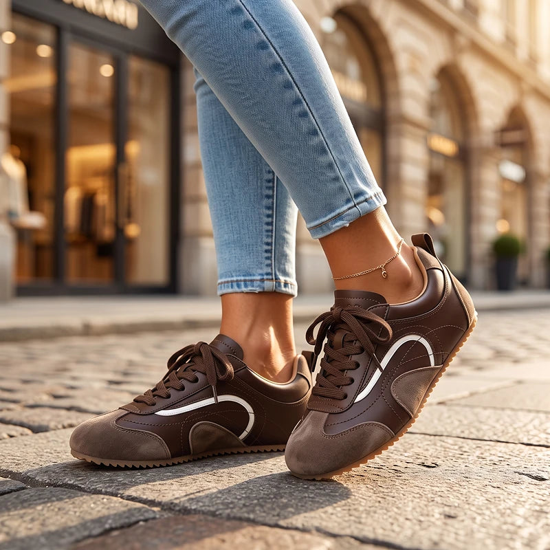 Aline Suede Sneakers