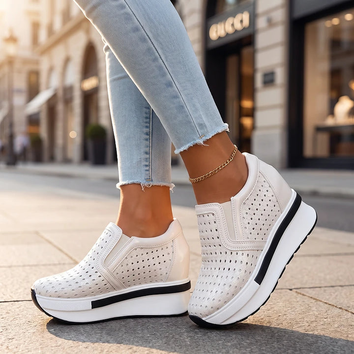 Lucie Wedge Sneakers