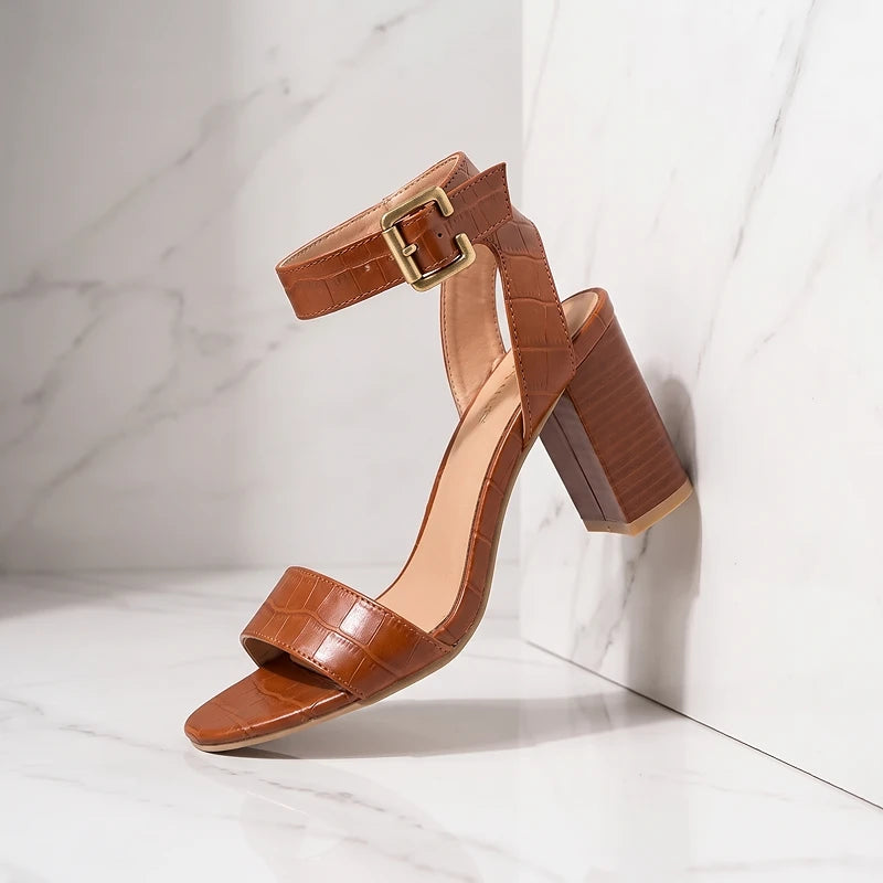 Perrine Leather Sandals