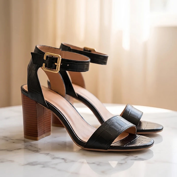 Perrine Leather Sandals