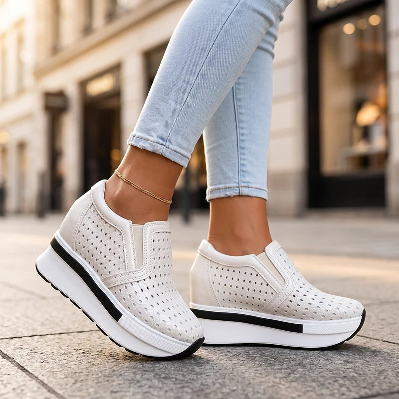 Lucie Wedge Sneakers