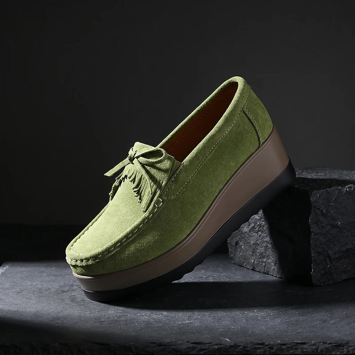 Faustine Suede Loafers