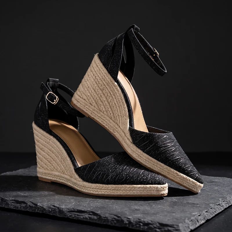 Carmen Espadrille Wedges