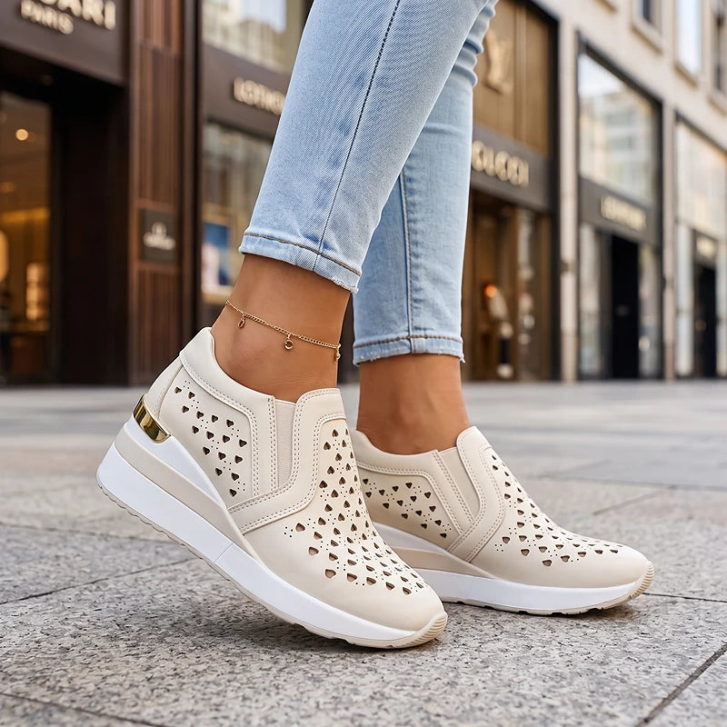 Ninon Wedge Sneakers