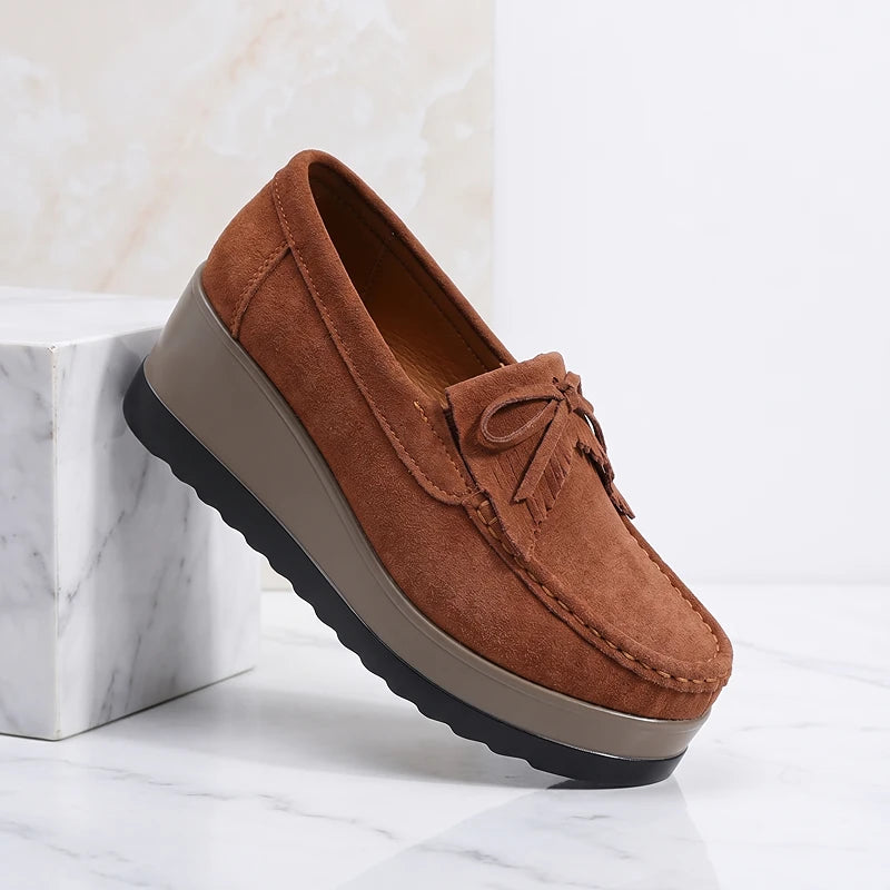 Faustine Suede Loafers