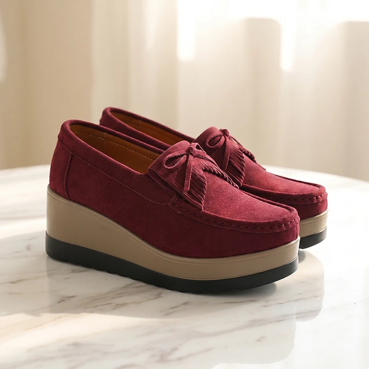 Faustine Suede Loafers