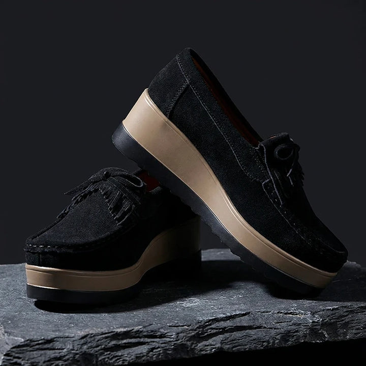 Faustine Suede Loafers