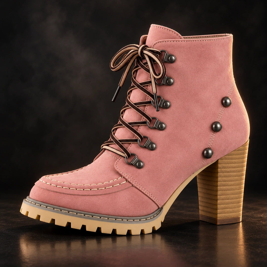 Donna Lace-Up Boots