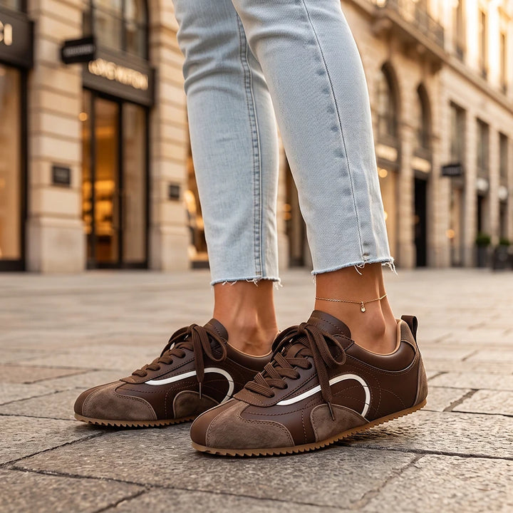 Aline Suede Sneakers