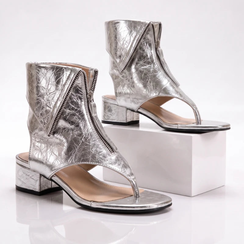 Orlina Zip Sandals