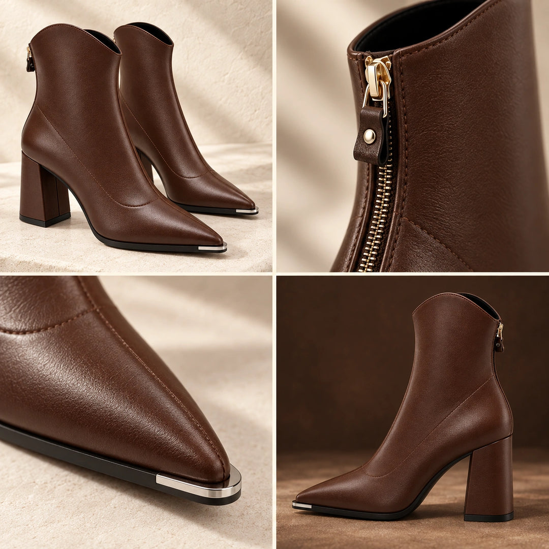 Estelle Leather Boots