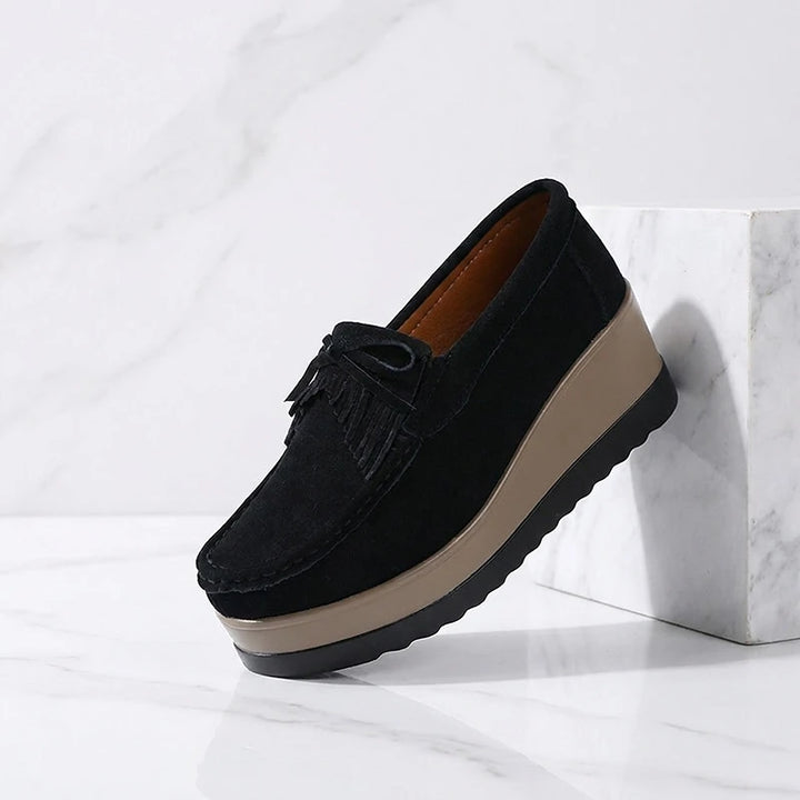 Faustine Suede Loafers