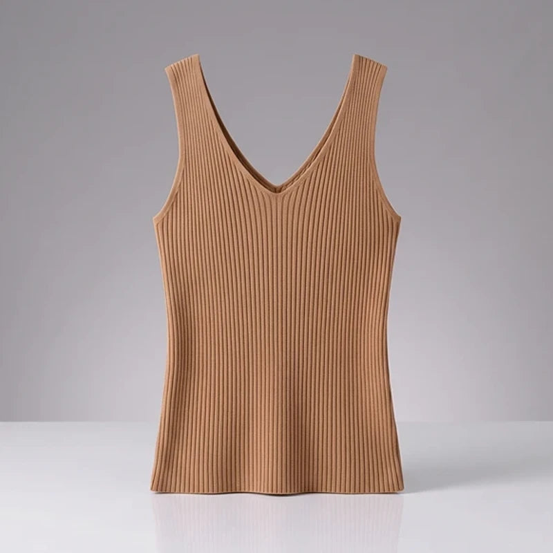 Aura Cashmere Tank Top
