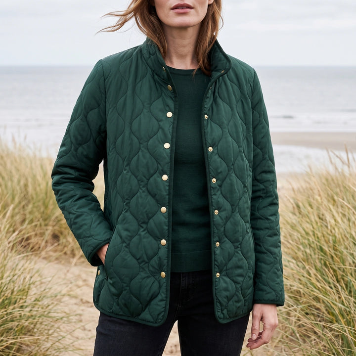 Rosalind Lightweight Quilted Jacket - Green