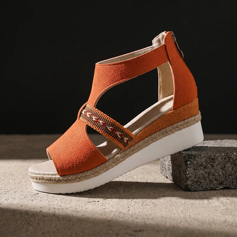 India Espadrille Wedges