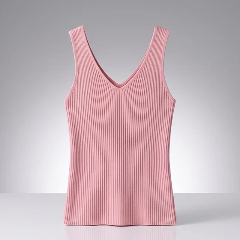 Aura Cashmere Tank Top