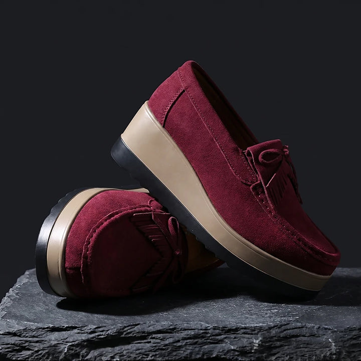 Faustine Suede Loafers