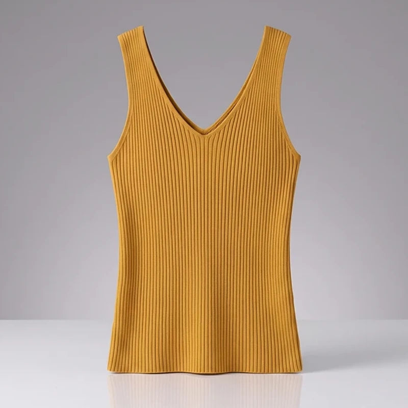 Aura Cashmere Tank Top