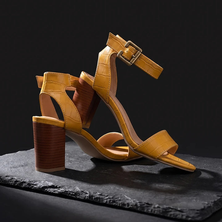 Perrine Leather Sandals