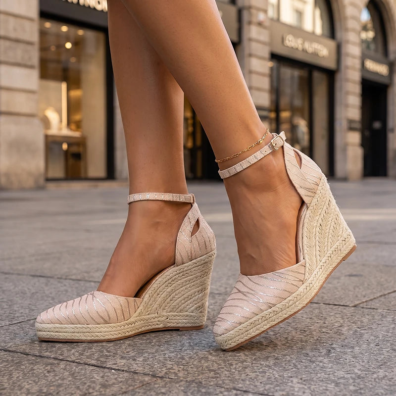 Carmen Espadrille Wedges
