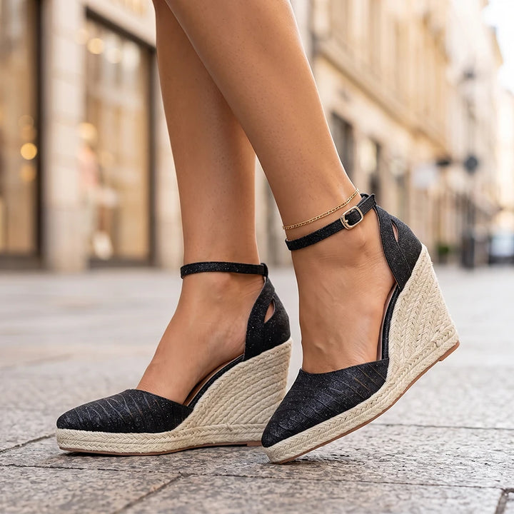 Carmen Espadrille Wedges