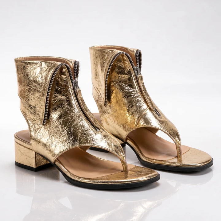 Orlina Zip Sandals
