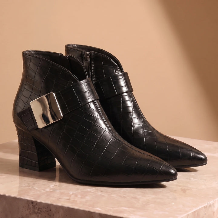 Anais Croc Block Boots