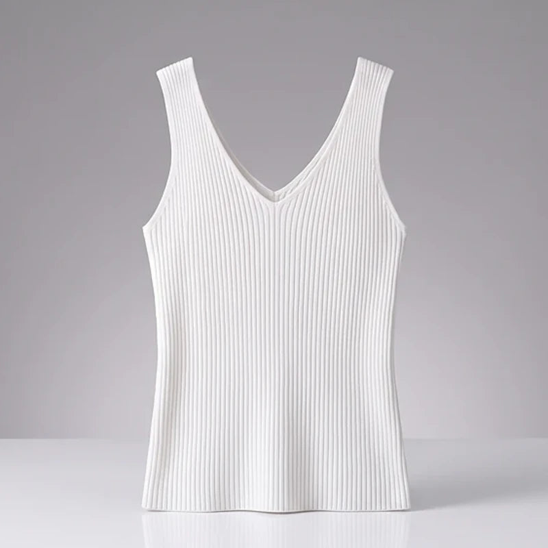 Aura Cashmere Tank Top