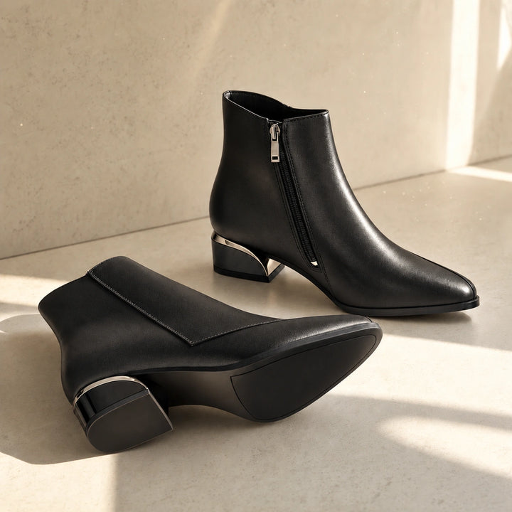 Valentine Heel Ankle Boots