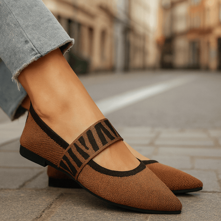 Mila Knit Flats