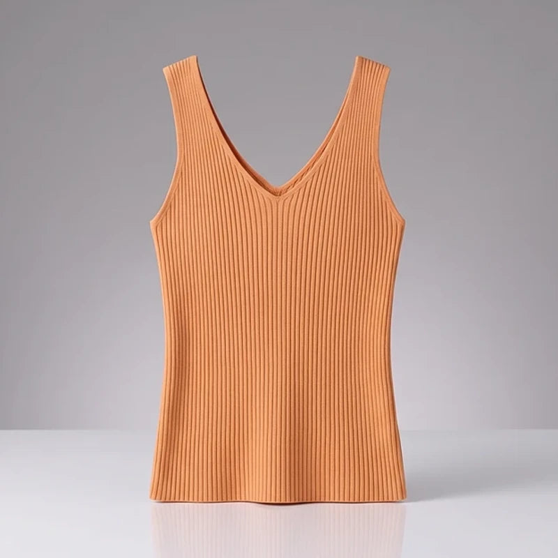 Aura Cashmere Tank Top