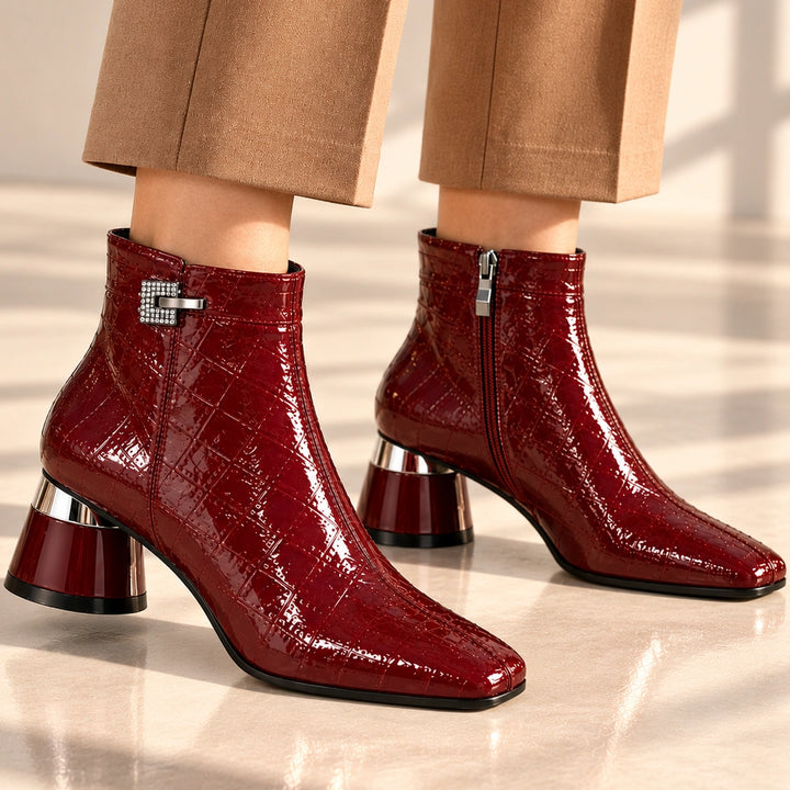 Naomi Leather Boots