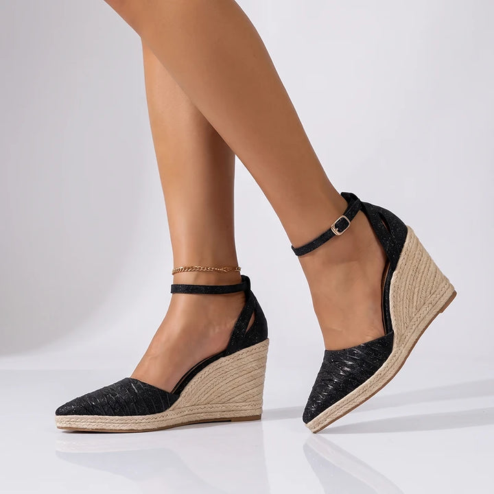 Carmen Espadrille Wedges