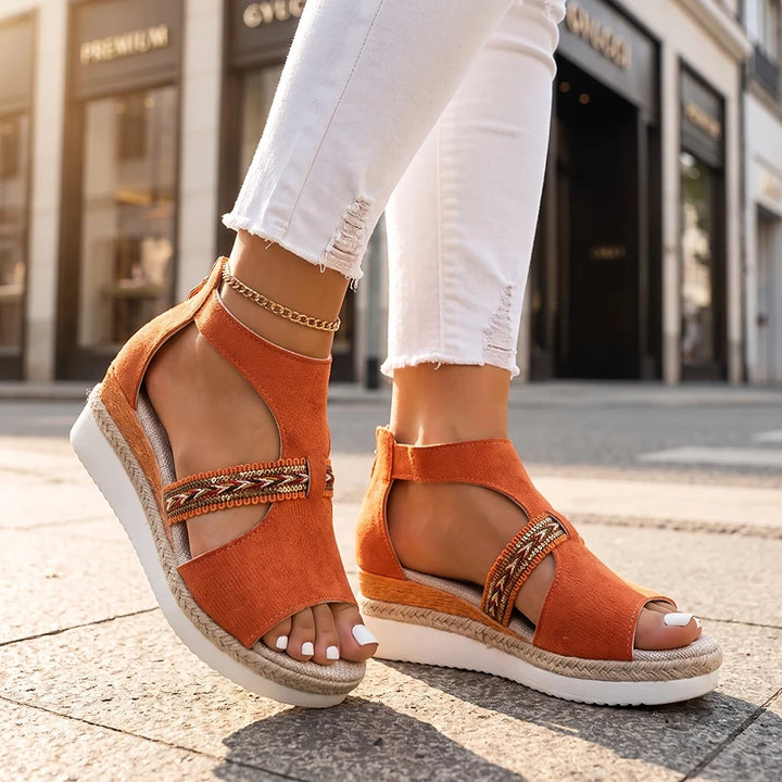 India Espadrille Wedges