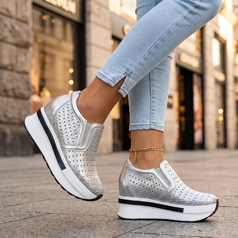 Lucie Wedge Sneakers