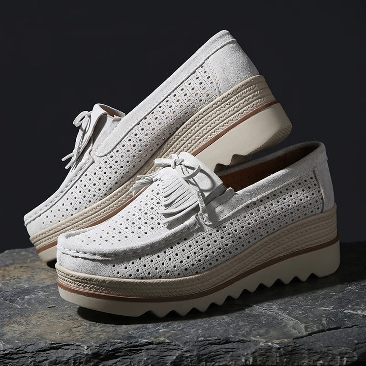 Adeline Suede Loafers