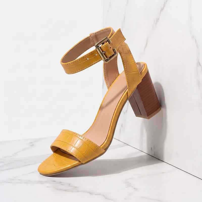 Perrine Leather Sandals