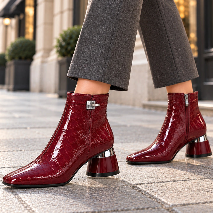 Naomi Leather Boots