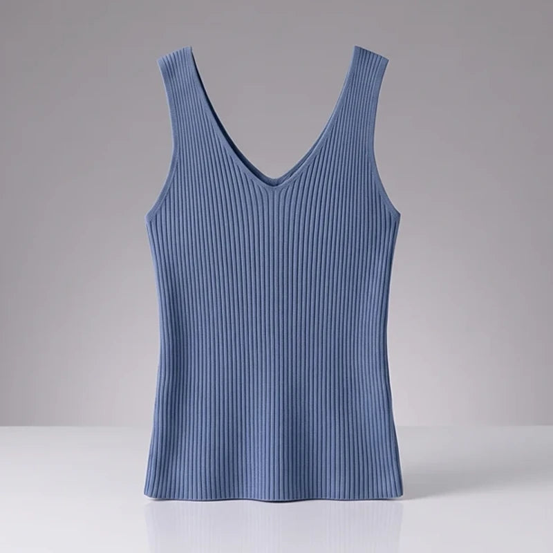 Aura Cashmere Tank Top