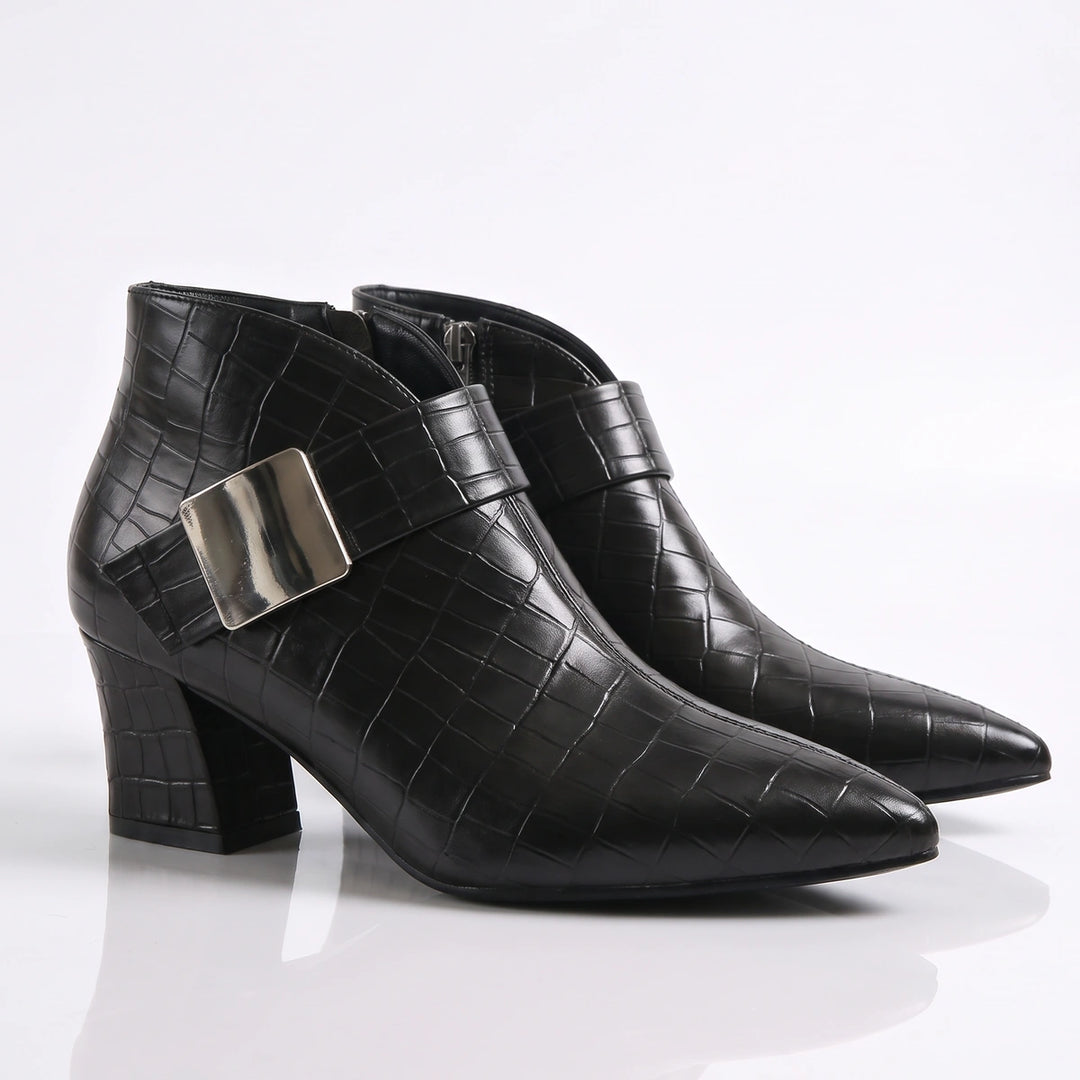 Anais Croc Block Boots