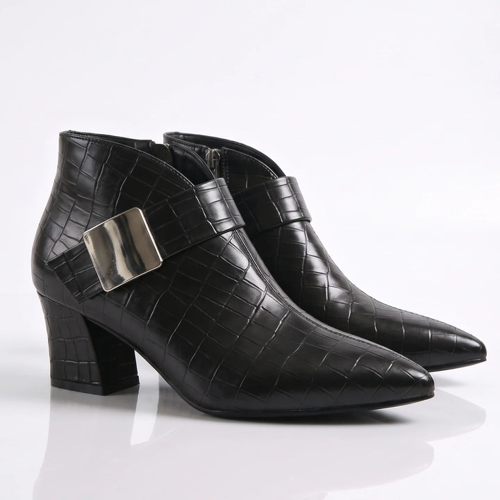 Anais Croc Block Boots