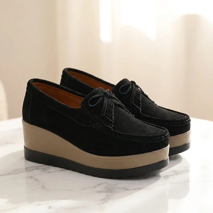 Faustine Suede Loafers