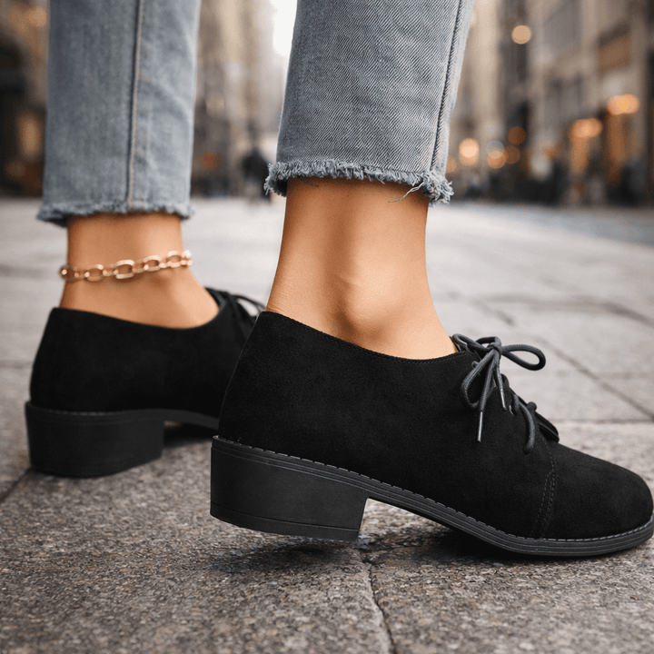 Nicole Suede Heels