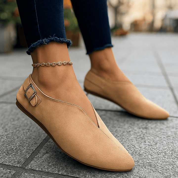 Bella Suede Loafers