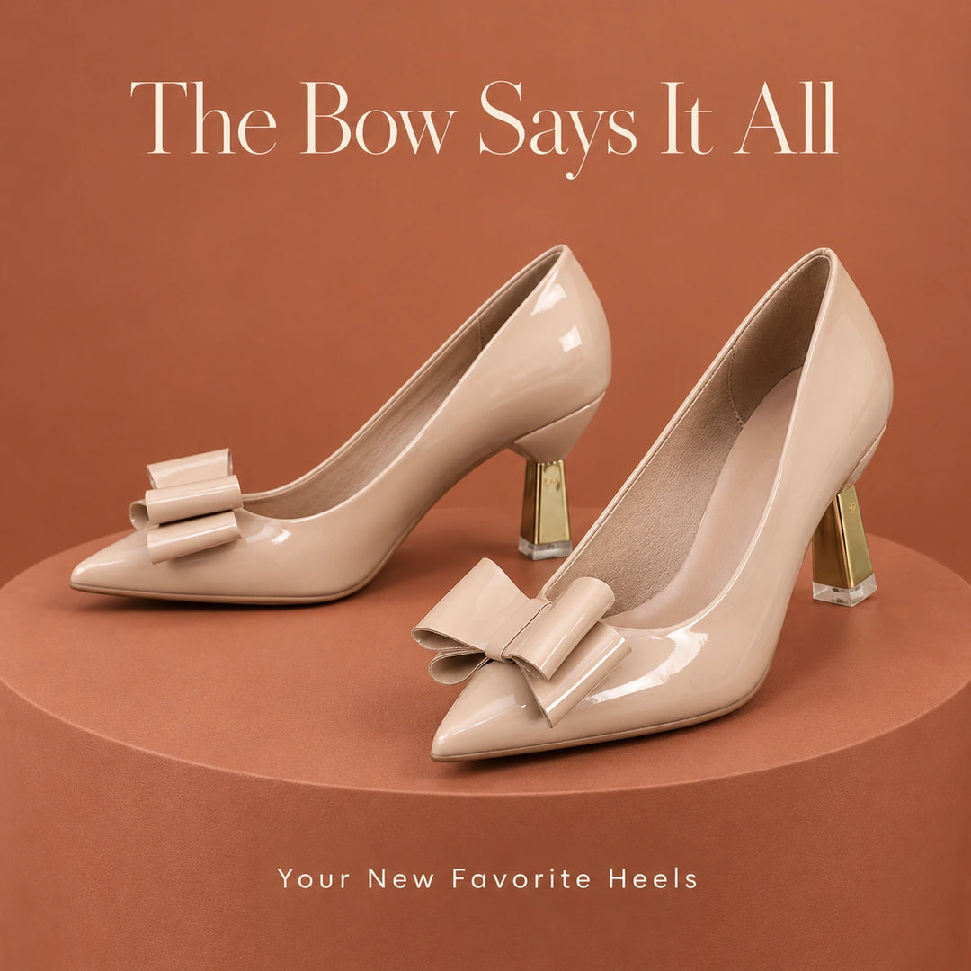 Corinne Gold Heels
