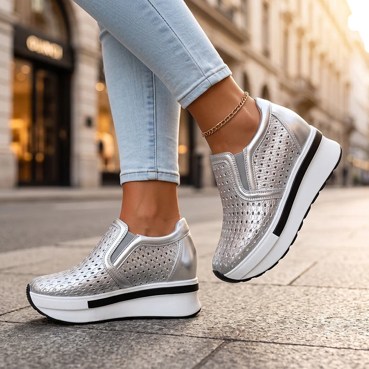 Lucie Wedge Sneakers