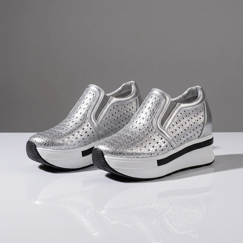 Lucie Wedge Sneakers