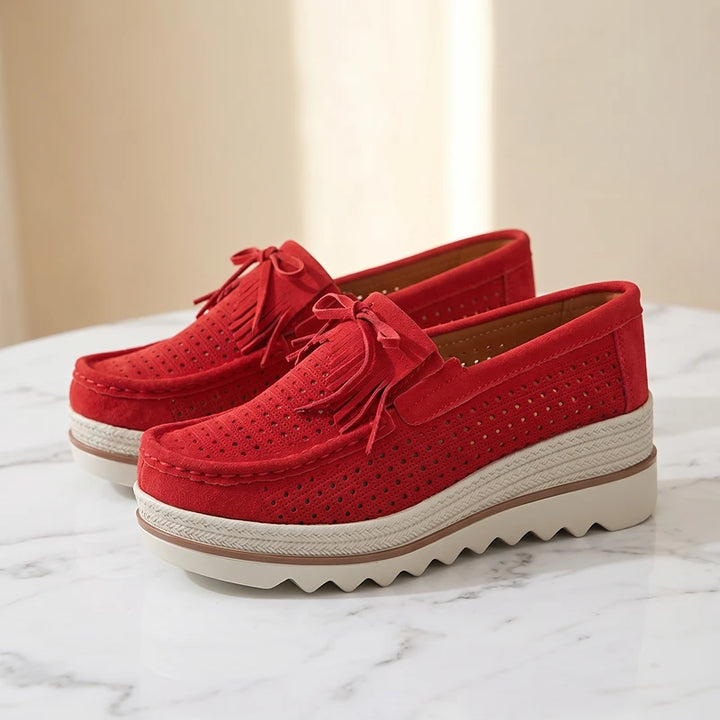 Adeline Suede Loafers
