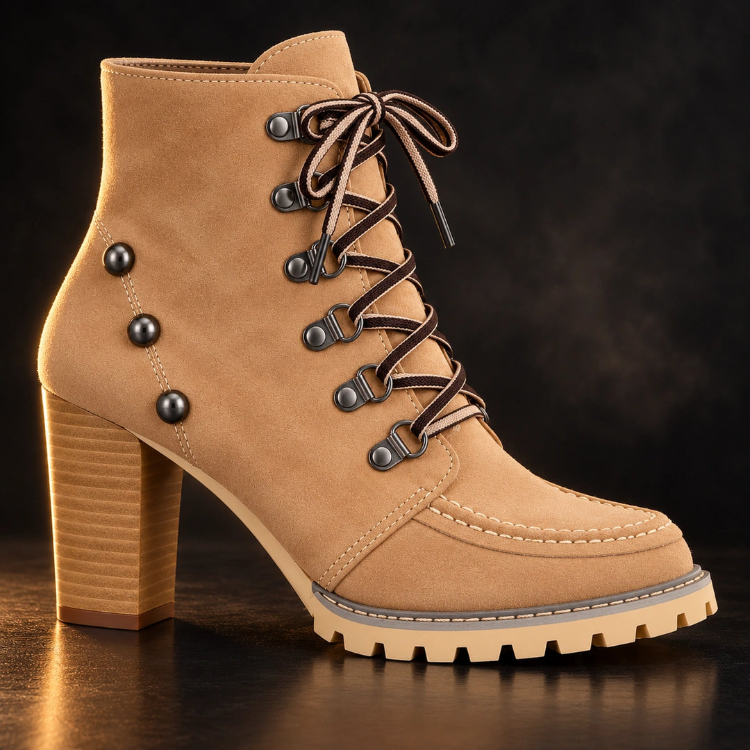 Donna Lace-Up Boots